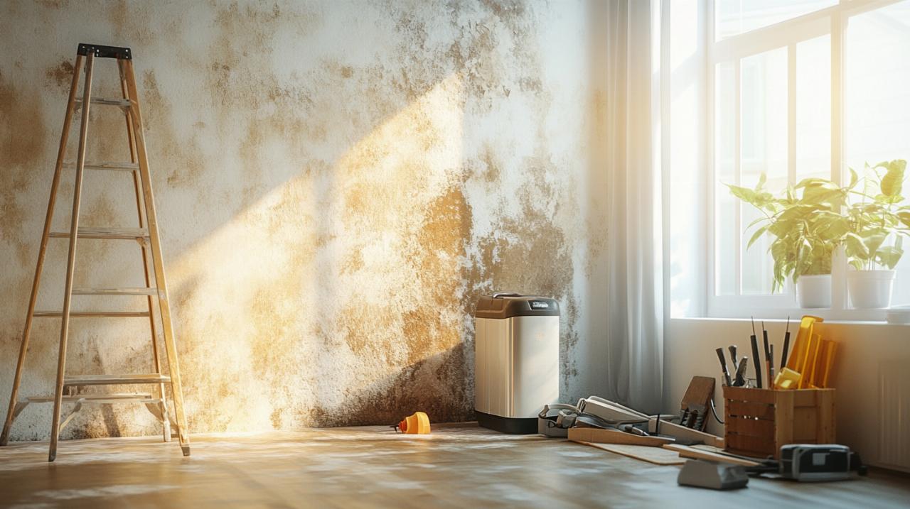 ¿Cómo secar una pared húmeda antes de renovar: pasos esenciales y productos absorbentes recomendados